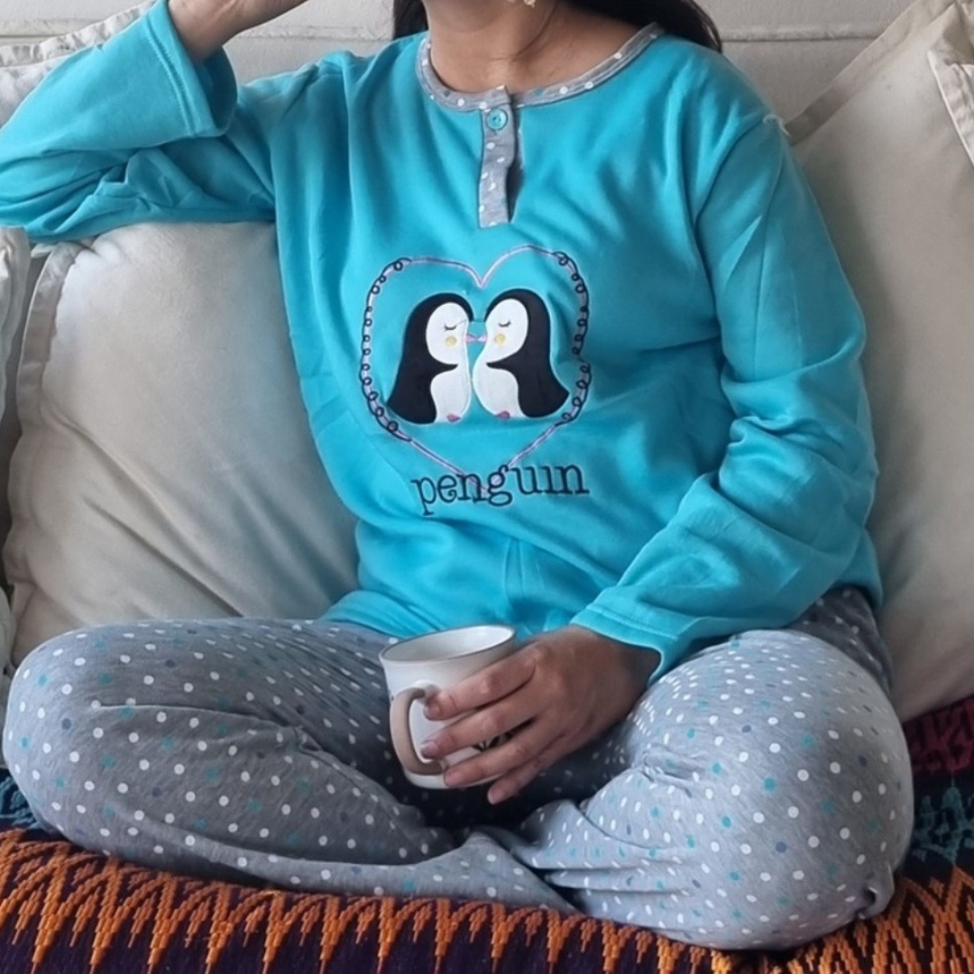 Pijama Algodón Afranelado